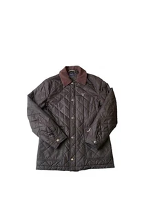 GANT Quilted Jacket Mens Small Brown Corduroy Collar - Picture 1 of 11