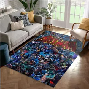 Batman V4 Rug Bedroom Rug Floor Decor - Picture 1 of 1
