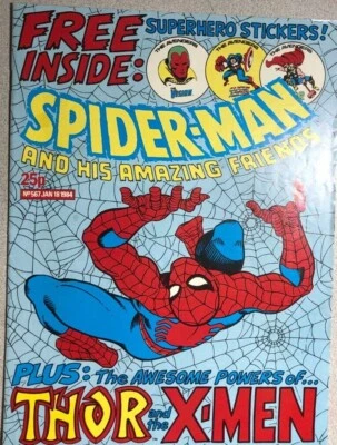 Spider-Man & His Amazing Friends #567 (1984) Marvel Comics Reino Unido en muy buen estado+ Foto 1 de 4