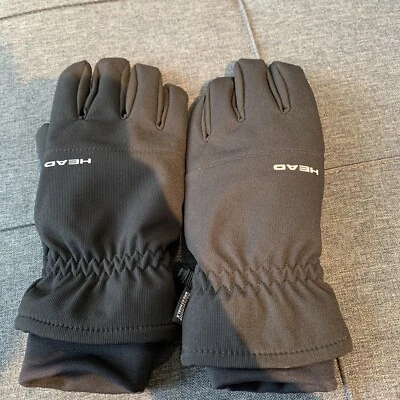 Head Men’s Large Black Thin Light Gloves Waterproof Breathable - Image 1 of 4