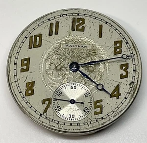 WALTHAM POCKET WATCH MOVEMENT 7 Jewels 16s 1926 Runs - Picture 1 of 16