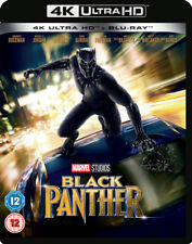 Black Panther (4K UHD Blu-ray) Chadwick Boseman Lupita Nyong'o (UK IMPORT)