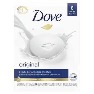 Original Deep Moisturizing Beauty Bar Soap All Skin Type, Unscented, NEW - Picture 1 of 10