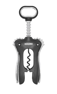 Houdini H1-012901T Dishwasher Safe Winged Corkscrew w/Non-Stick Spiral - Image 1 of 4