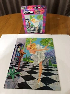 VINTAGE 1980 WHITMAN #4678 BALLERINA BARBIE COMPLETE 100 PC JIGSAW PUZZLE USA - Picture 1 of 13