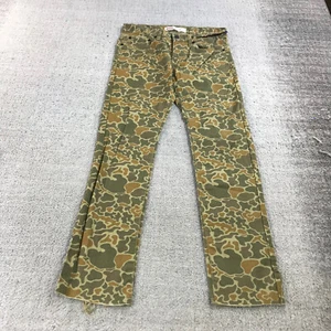 Levi’s 510 Jeans Kids 18 Regular 29X29 Olive Cloud Camo Denim Skinny Fit - Picture 1 of 10