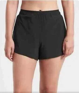 Pantalones Cortos Athleta Mujer MEDIANOS 30x3 Intervalo Correr Calzoncillos Forrados Negros NUEVOS SIN ETIQUETAS - Imagen 1 de 7