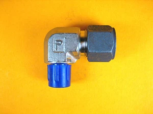 Parker -  8-4 CBZ-SS-CNQ -  Male Elbow, 1/2" tube x 1/4" MNPT - Picture 1 of 5