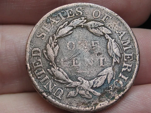 1818 or 1828 Matron Head Large Cent Penny- Good Details Cover