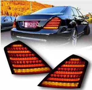 LED Facelift Rear Brake Tail Lamp 2PCS for Mercedes Benz S Class W221 Looks MBH - Picture 1 of 10