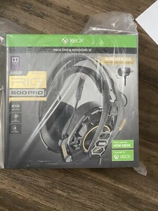Plantronics RIG 500 PRO HX Wired Gaming Headset for Xbox -Dolby Atmos NEW - Picture 1 of 4