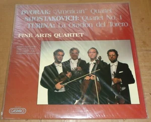 Fine Arts Quartet DVORAK/SHOSTAKOVICH/TURINA - Gasparo GS-223 SEALED - Picture 1 of 2