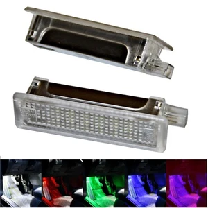 passend für BMW E70 E71 E86 E87 E90 LED Modul Fußraum Beleuchtung weiß blau rot - Picture 1 of 4