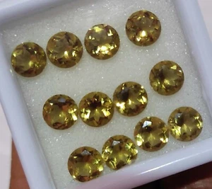 Natural 7 MM Color Changing Zultanite Round Cut Certified Gemstone 15 Pcs Lot - Picture 1 of 8