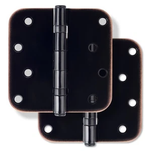 Miseno MDH4072 4 x 4 Ball Bearing 5/8" Radius Corner Door Hinge - - Bronze - Picture 1 of 1