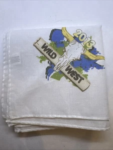 Fazzoletto da collo BSA 2013 Wild West - Camp Kirby BCC - Foto 1 di 1
