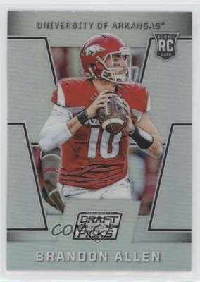 2016 Panini Prizm Collegiate Draft Picks Silver Brandon Allen #164 Rookie RC - Image 1 of 2
