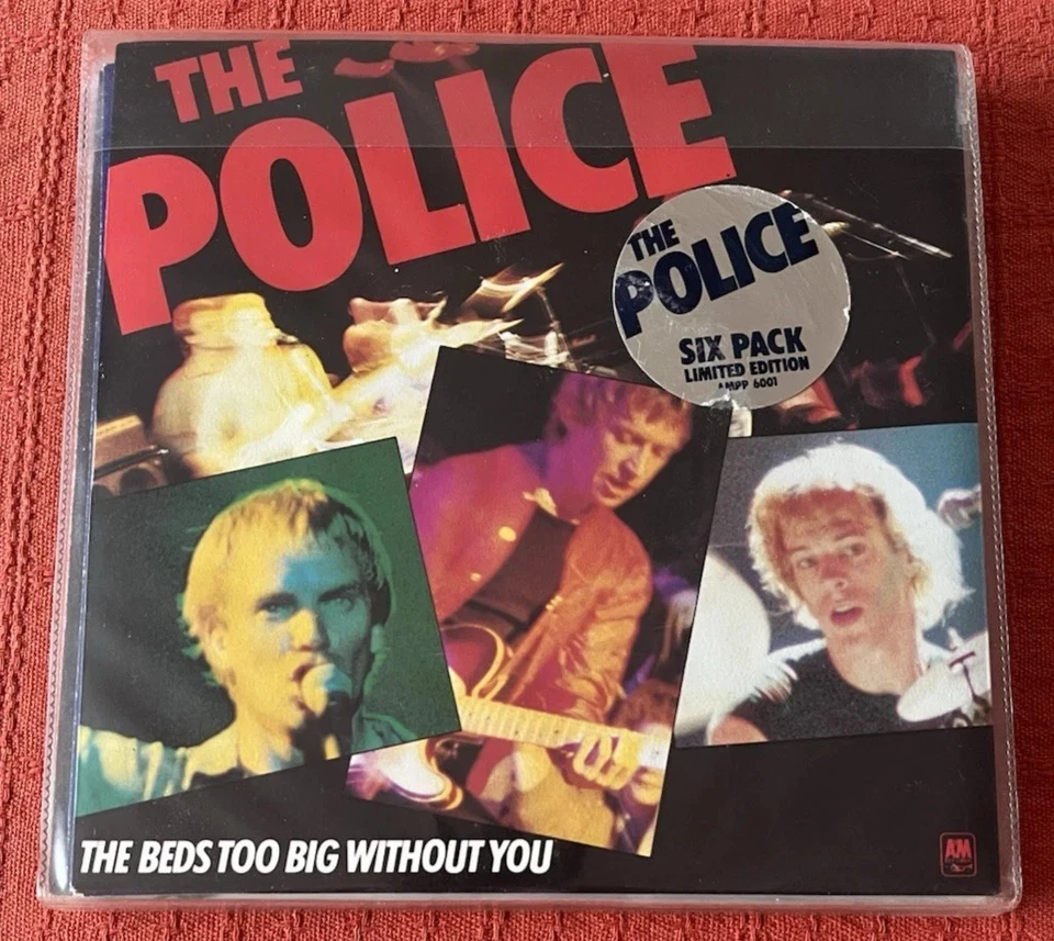 The Police SIx Single Blue Vinyl Pack 1980 nm - Image 1 of 2