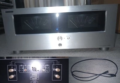 ONKYO M-5000R Power Amplifier Reference Series Analog Audio 280W Silver - Image 1 of 4