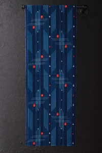 Japanese Fabric Wool Textile Vintage Kimono Antique Patch Woven 40.9"/KIP38/80 - Picture 1 of 10