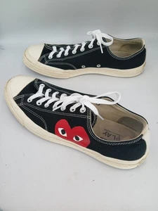 Converse Größe 12 Chuck 70 Low Comme Des Garçons Play weiß schwarz Schuhe - Bild 1 von 14