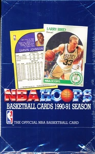 1990/91 HOOPS SERIES 1 SEALED BASKETBALL BOX 36 PACKS, 15 CARDS PER PACK - Picture 1 of 1