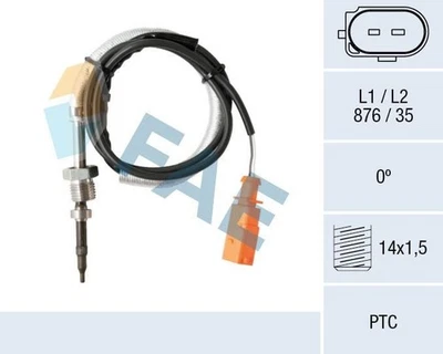 FAE 68028 Sensore temperatura gas di scarico per VW TOURAN (1T1, 1T2) per SEAT Exeo ST (3R5) - Immagine 1 di 4