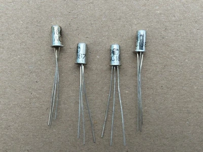 2 paia di transistor - AC187-188 - Tungsram - Germanio - TO-1S - 2.0A - 25V - Immagine 1 di 4