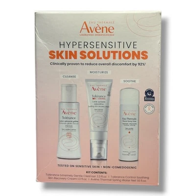 Paquete de 3 soluciones hipersensibles para la piel Avene, como se ve en las fotos Foto 1 de 3