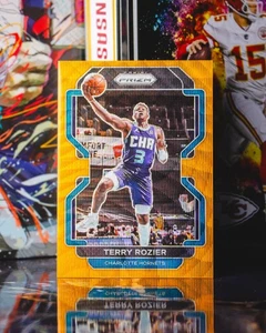 2021-22 Panini Prizm #152 Terry Rozier Orange Wave Prizm/60 - Imagen 1 de 2