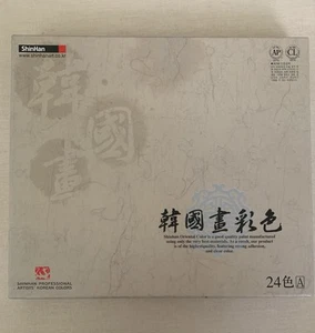 ShinHan Professional Artists’ Korean Colors (24 Color Set A) | Water-Based Paint - Picture 1 of 6