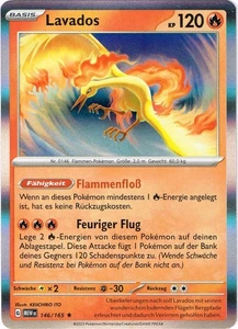 Pokemon Karte - MEW 151 - Lavados - 146/165 - Holo - Deutsch -  Near Mint NM - Bild 1 von 1