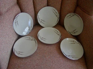 Set of 6 Flintridge China California Santana 6.5" Bread Plates Mint Condition - Picture 1 of 3