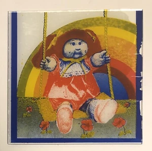 "Vidrio de carnaval vintage Cabbage Patch Kid 6"" X 6""" - Imagen 1 de 4