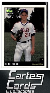 Todd Fiegel 1991 Classic Best Kingsport Mets #15  Kingsport Mets