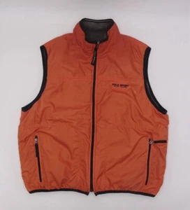 Size XL - Vintage 90’s  Polo Sport Reversible Vest Made In The USA - Picture 1 of 13