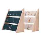 3Layers Wood Jewelry Necklace Pendant Bracelet Display Stand Holder Rack Tray