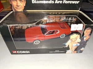 Corgi 02101 James bond 007 diamonds are forever/ Ford mustang Mach 1/ dans boite - Imagen 1 de 1