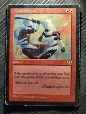 Final Fortune Mirage Moderate Play MTG Magic DNA GAMES