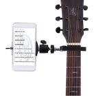 Portable Guitar Head Clip for Smartphones Multifunctional Capo and Stand Holder