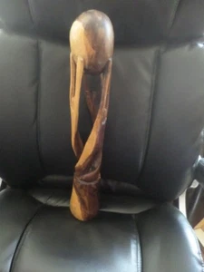 Handgeschnitzte Holzskulptur Vintage - Bild 1 von 5