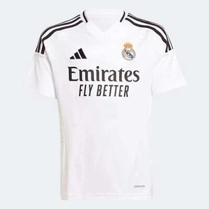 adidas 2024-25 Real Madrid Youth Stadium Home Jersey - Picture 1 of 3