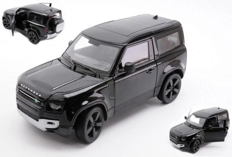 Land Rover Defender 2020 Black 1:26 WELLY 24110BK - Immagine 1 di 1