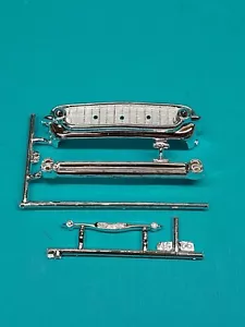 Revell AMT Ertl Monogram MPC 1/24 Scale Model Part 57 Chevy Nomad Chrome Bumpers - Picture 1 of 6