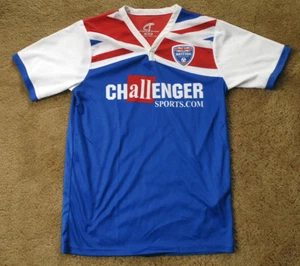 BRITISH SOCCER CHALLENGER SPORTS jersey size adult S AS short sleeve - Picture 1 of 1