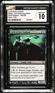 LORD OF THE UNDEAD 9th Edition Foil Rare CGC 10 Gem Mint MTG [Nostalgium] - Picture 1 of 2
