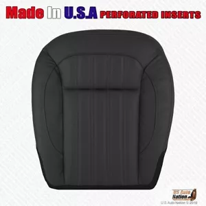2016 2017 2018 2019 Mercedes Benz GLE350 Driver Bottom Perf Leather Cover Black - Picture 1 of 8