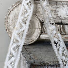 15 YARDS Vintage French lace Trim passementerie hanging tassel crochet cottagec