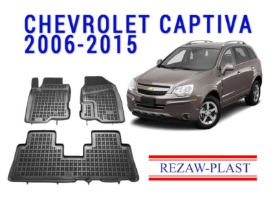 REZAWPLAST Floor Liners for 2006-2015 Chevrolet Captiva Floor Mats Custom Fit — 第 1/4 张图片