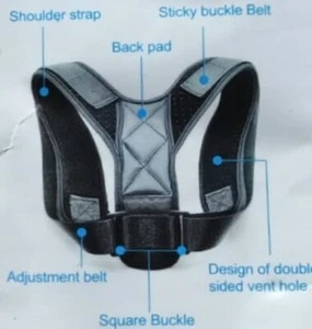 Aennon Posture Corrector Brace Support For Male or Female (B16)